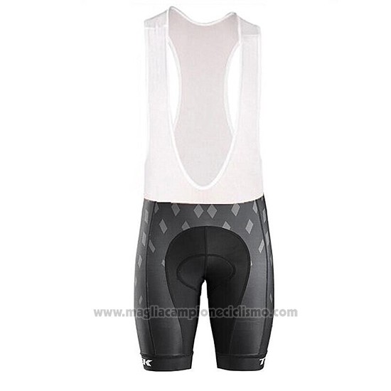 2017 Abbigliamento Ciclismo Trek Bontrager Grigio Manica Corta e Salopette